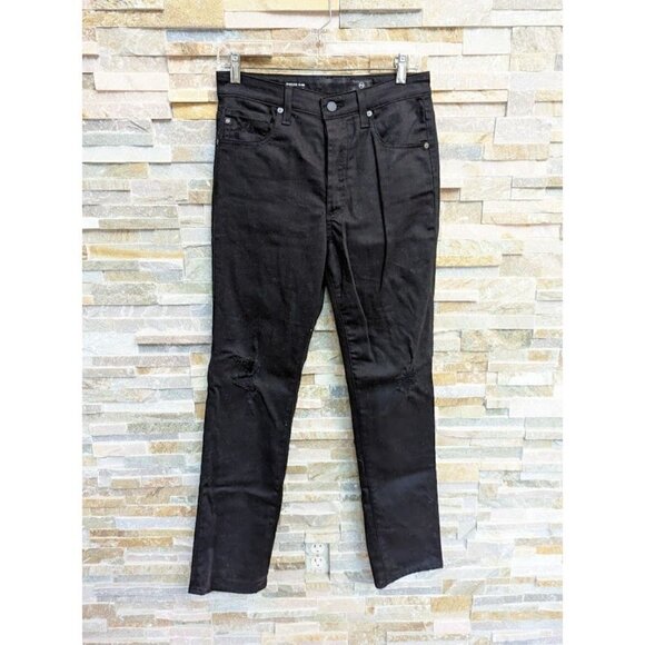 Adriano Goldschmied Alexxis Slim High-Rise Blackboard Jeans Women's Size 29R - Picture 2 of 7